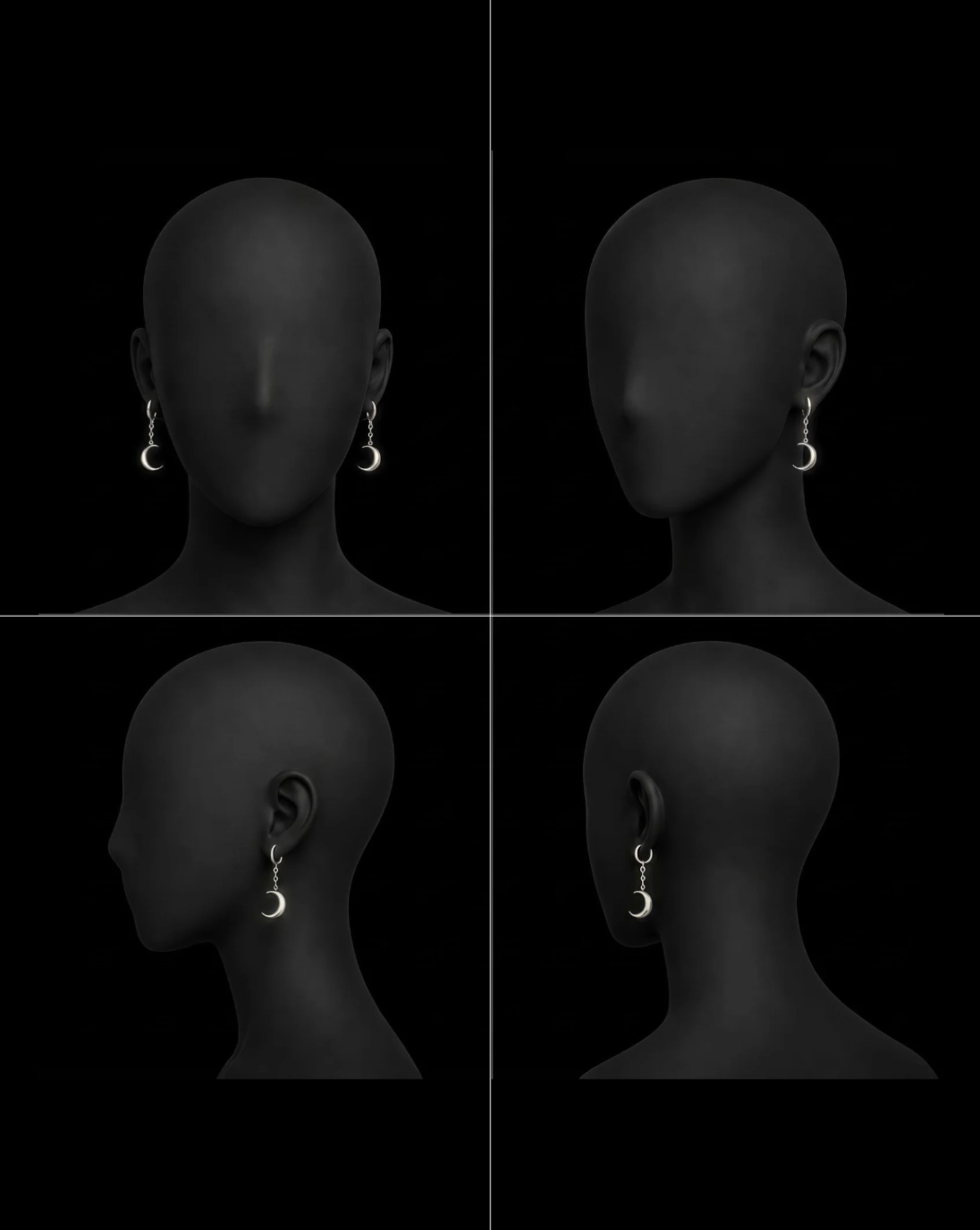 Moon Earrings